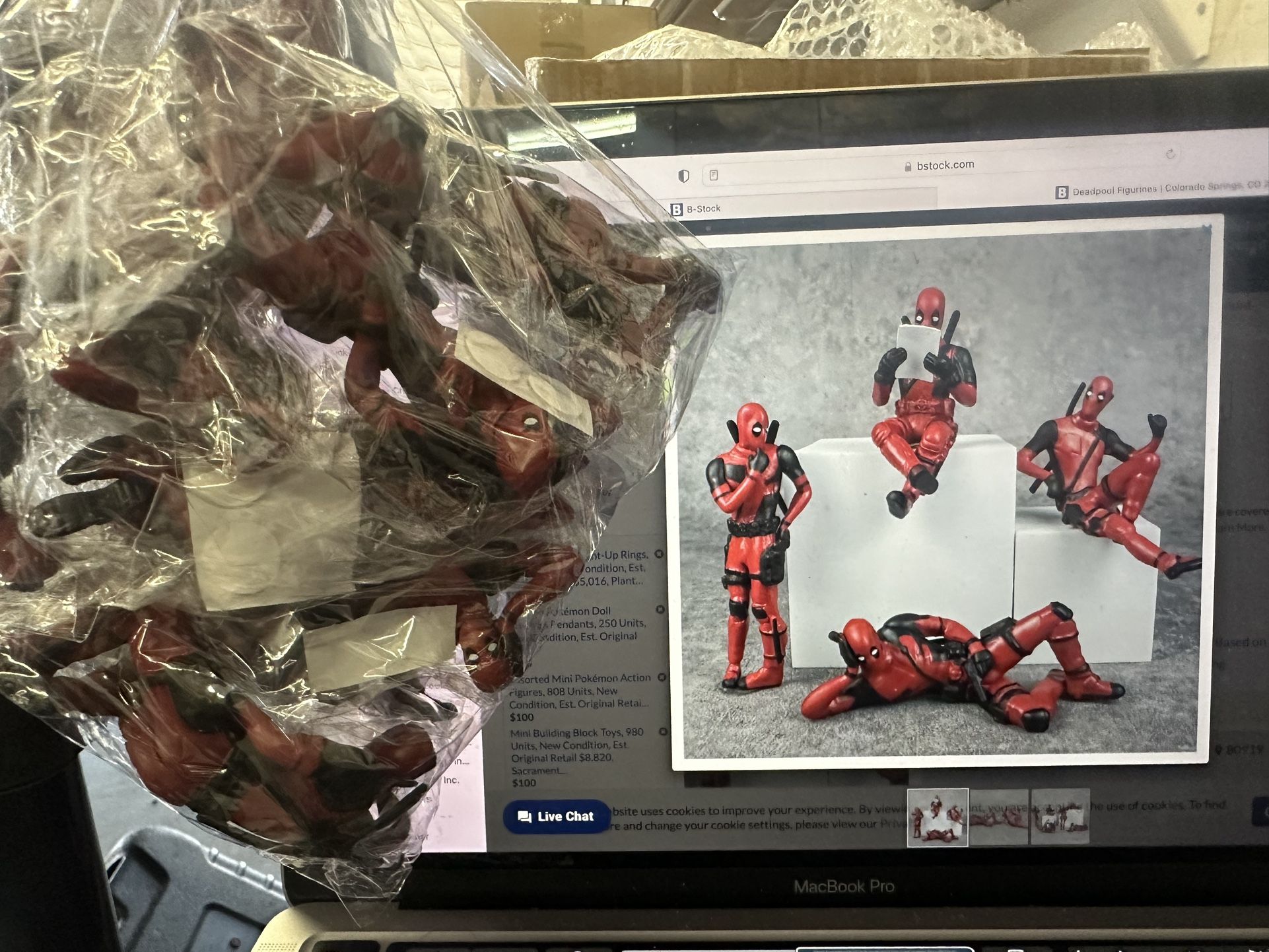 Deadpool Marvel Set Of 6