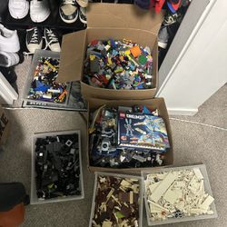 2 Boxes Of Bulk Legos 