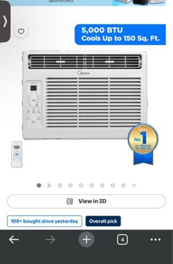BRAND NEW in box Midea air conditioner NEED GONE BY TOMORROW OPEN TO OFFERS