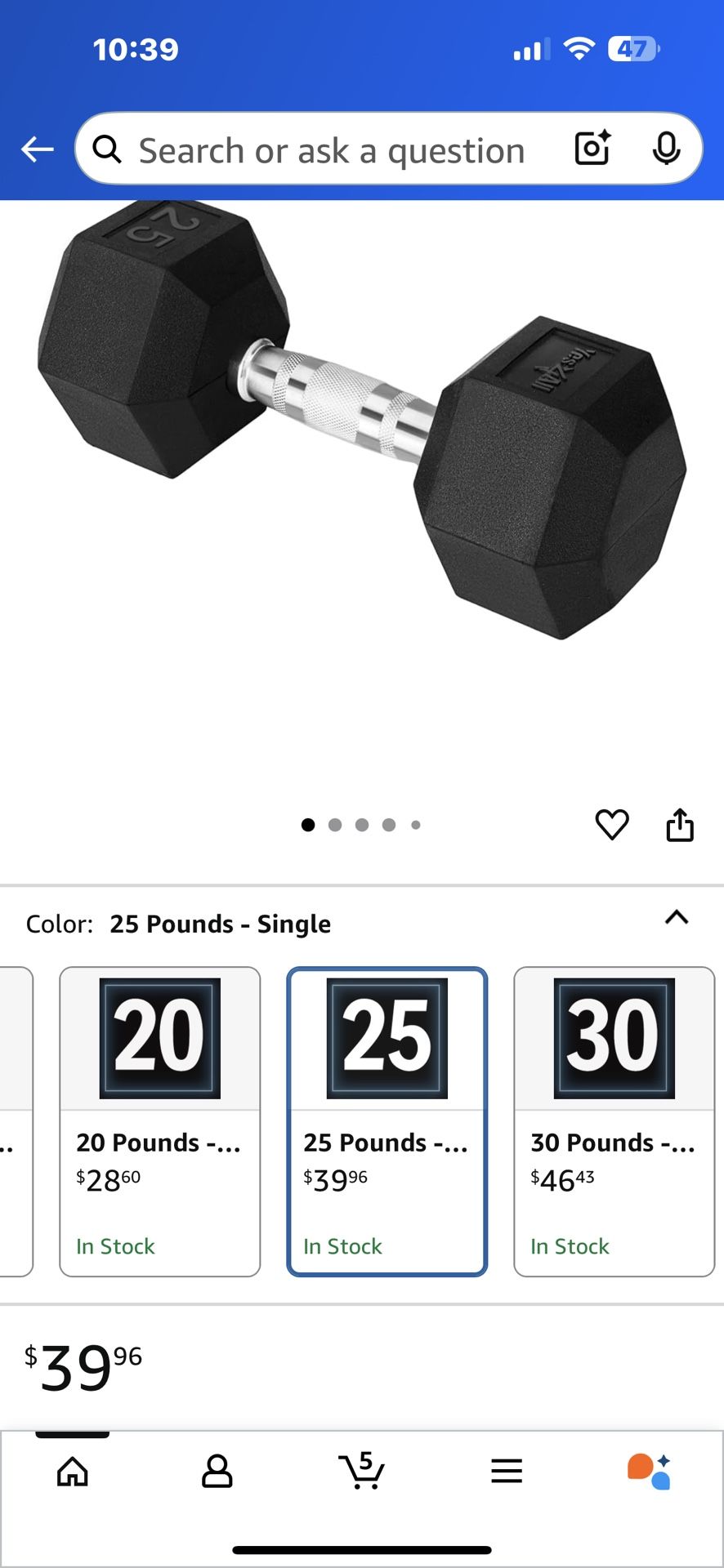 Dumbbells