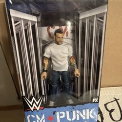 CM Punk Mattel Creations First WWE Figure Back