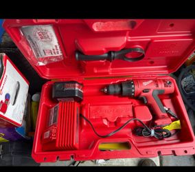 Milwaukee Drill Case/Charger/Battery