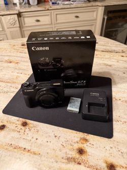 Canon PowerShot G7 X Mark III - 20.1MP Point & Shoot Digital Camera - Black.