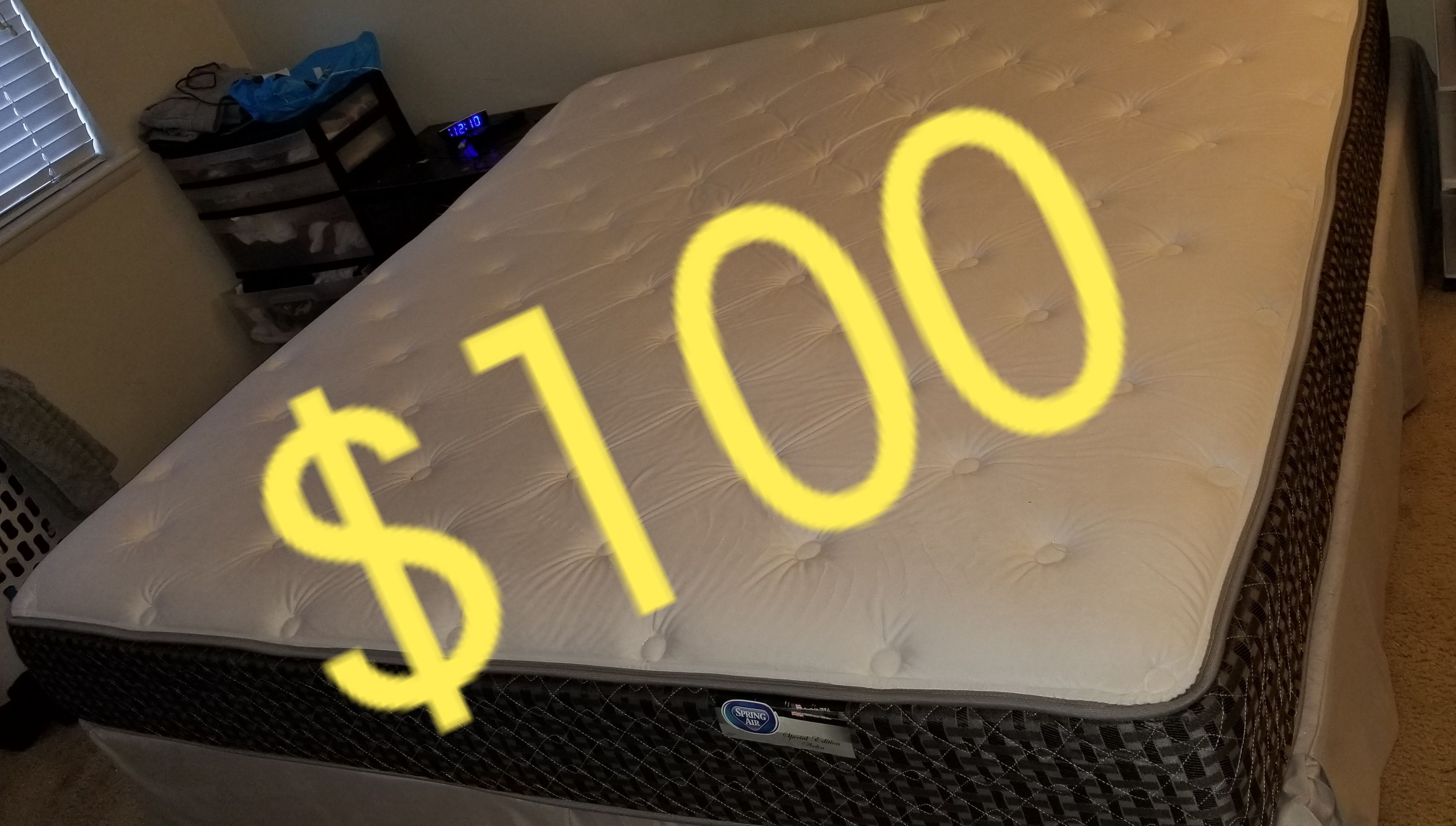 Clean KING SIZE Mattress NEW PRICE