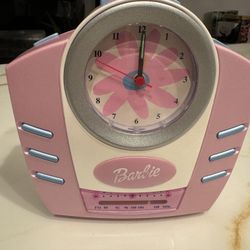 Vintage Barbie Radio & Clock