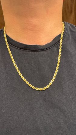 25.9 gram 14k gold rope chain 20inch 4mm