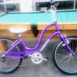 *ELECTRA* TOWNIE 7D Step-Through Cruiser Bike (MATTE VIOLET)