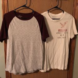 A&E T-shirt’s Both Size S, Ea $8