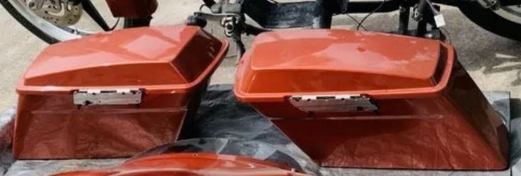 Haley Hard Saddle Bags 100$