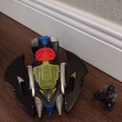 Imaginext DC Super Friends Batwing  , Has Just One Launcher