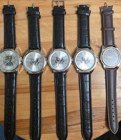 Lot of 5 Men's Analog Watches