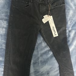 Purple Brand Jean | Size 38| Skinny Jeans P001 Black Wash