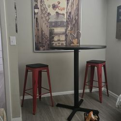 Pub Style Table 2 Chairs