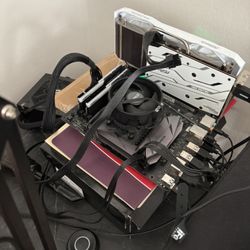 Gaming PC With No Case Read description 