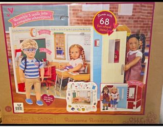 Our Generation Doll School Room House Set American Girls 18" Dolls Accessories