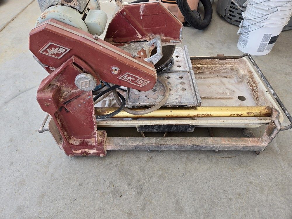 Mk Tile Saw 101 Excellent Working Condition