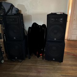 JBL JRX Speaker And Sub Combo 