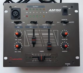 【レア】audio-technica AT-MX150 Disco Mixer Audio-Technica AM150 DJ Stereo Mixer for Sale in Gardena, CA