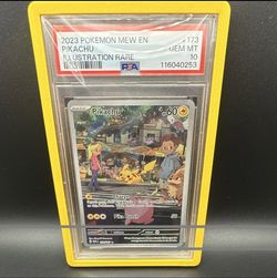 Pokemon TCG Pikachu 173/165 SV Scarlet & Violet 151 Holo IR