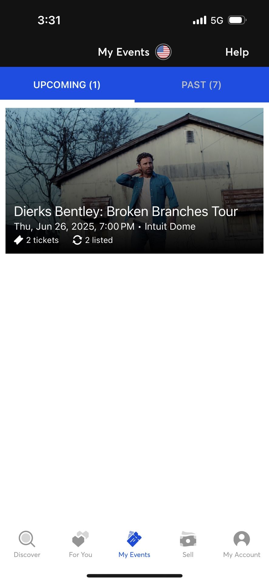 Dirks Bentley & Zach Top Concert Tickets