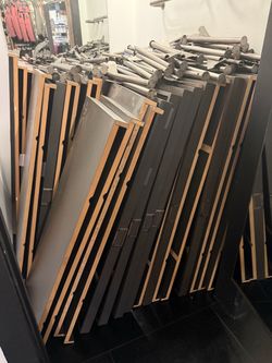 Shelves and hardware