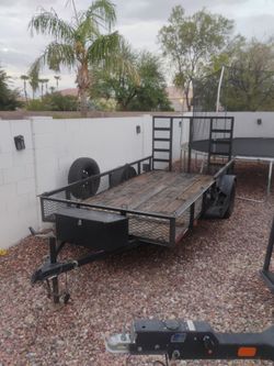 Utility trailer 12x7
