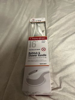 Safe-er-Grip Suction Cup Bathroom Grab Handle Safety Support
