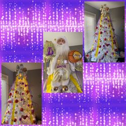 Laker Christmas Ornaments