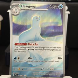 Pokemon Phantasmal Flames Dewgong IR