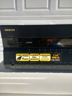 Onkyo home theater amplifier