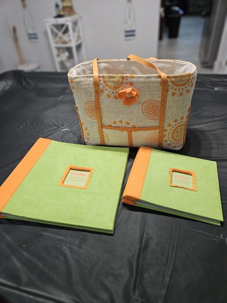Scrapbook Bag With Supplies