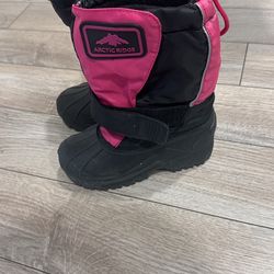 GIRLS SNOW BOOTS 12M 
