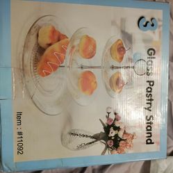 Glass Pastry Stand