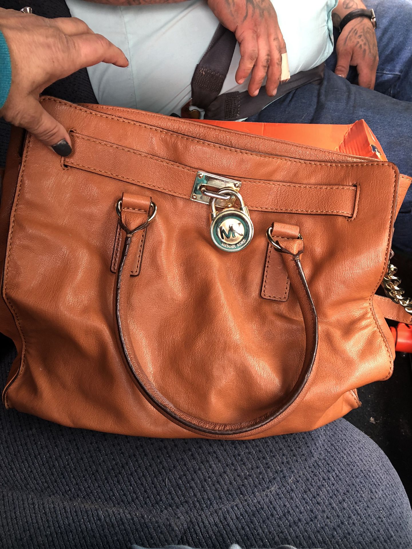 Michael Kors Tote Brown Leather 