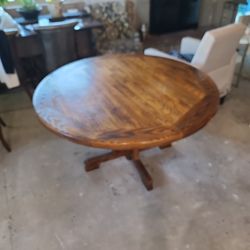 Vintage Solid Oak Table