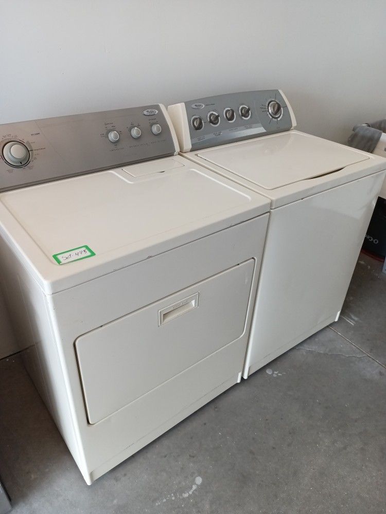 Washer And Dryer Set Kenmore Top Load With Warranty