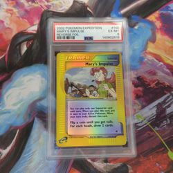 Mary's Impulse - 142/165 - Uncommon - Reverse Holo PSA 6
