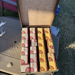 💲$25 – Vintage Storage Case w/ Empty Slide Boxes 🎞️ (OBO) FREE DELIVERY!  Unique vintage storage case filled with old TDC slide boxes — all empty, b