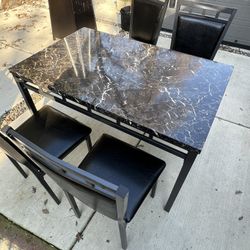 Small Space Dining Room Table W Chairs