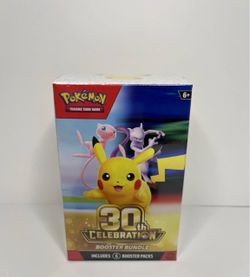 Pokemon 30th Anniversary Celebration 1 Booster Bundle - English Factory Sealed
