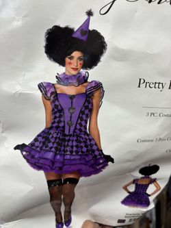 New, Women’s Clown Costume Size M/L 