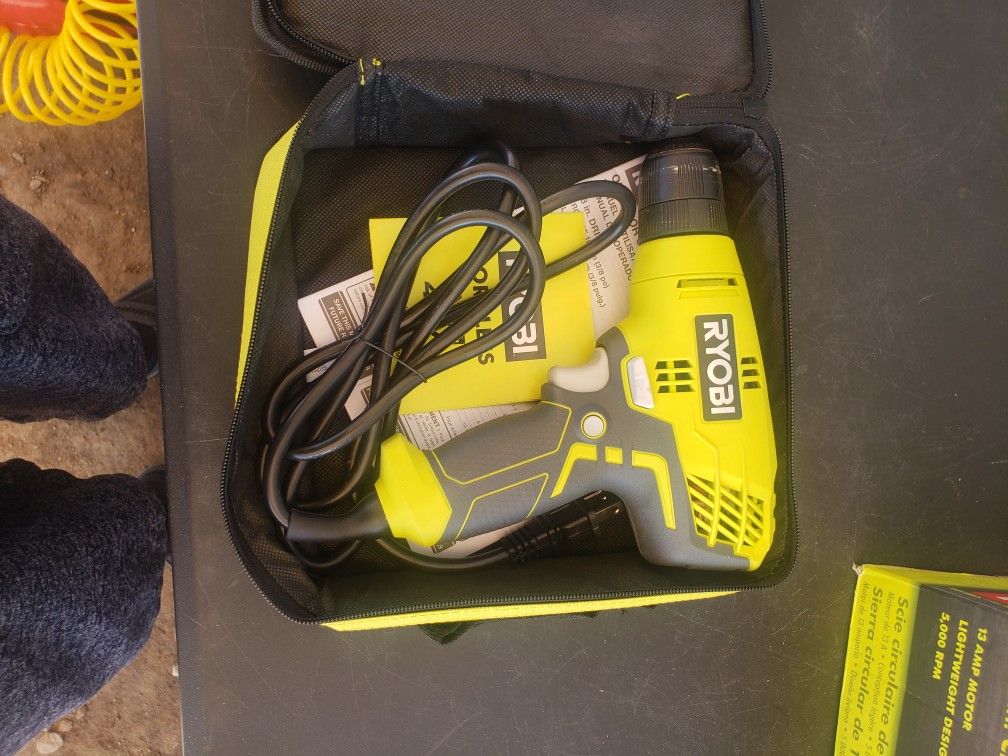 Ryobi - Corded Power Drill