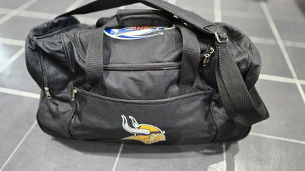 Miller Lite Vikings Wheeled Duffel Bag