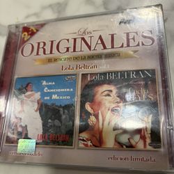 10 Dollars New Cd Lola Beltran 
