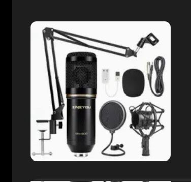 HOME STUDIO MICROPHONE SET UP