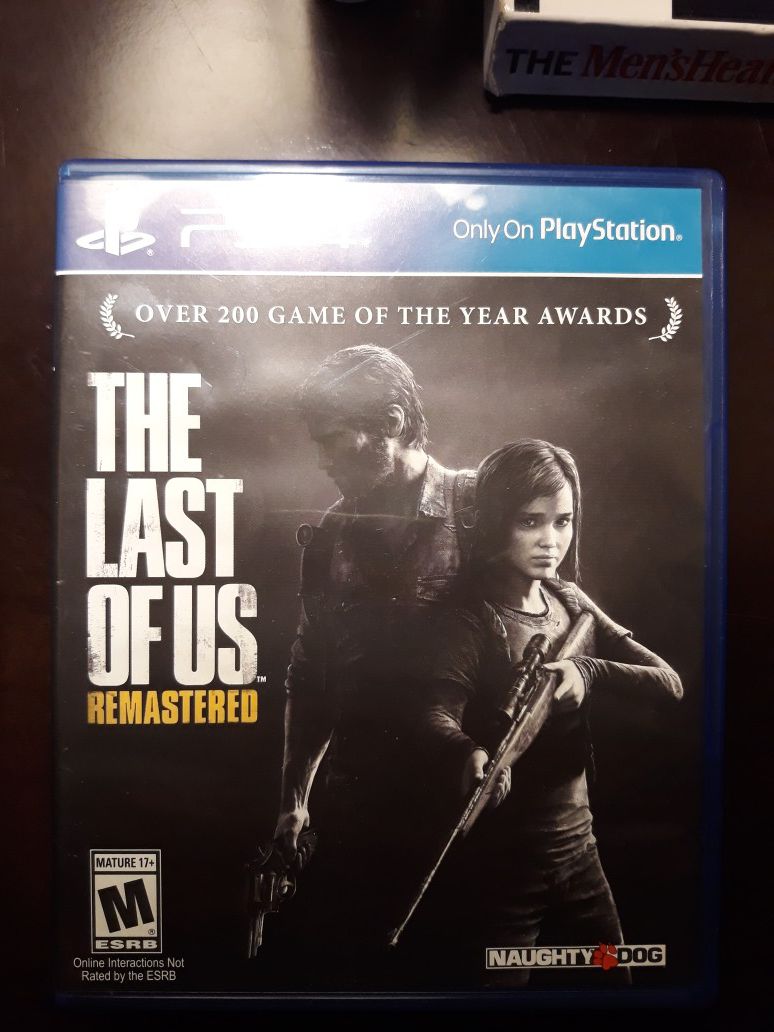 PS4 Game THE LAST OF US REMASTERED