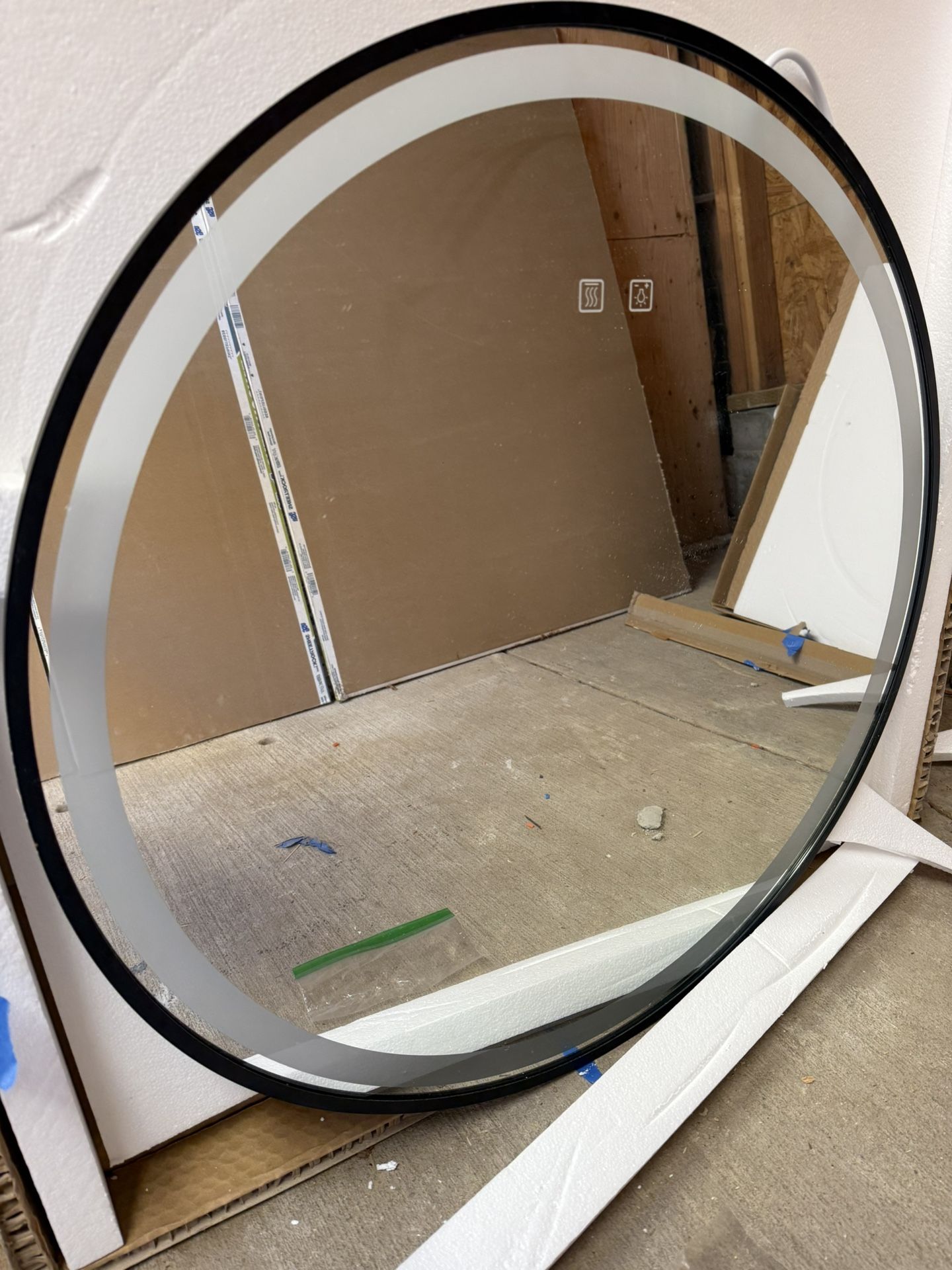 Lighted West Elm Vanity Mirror