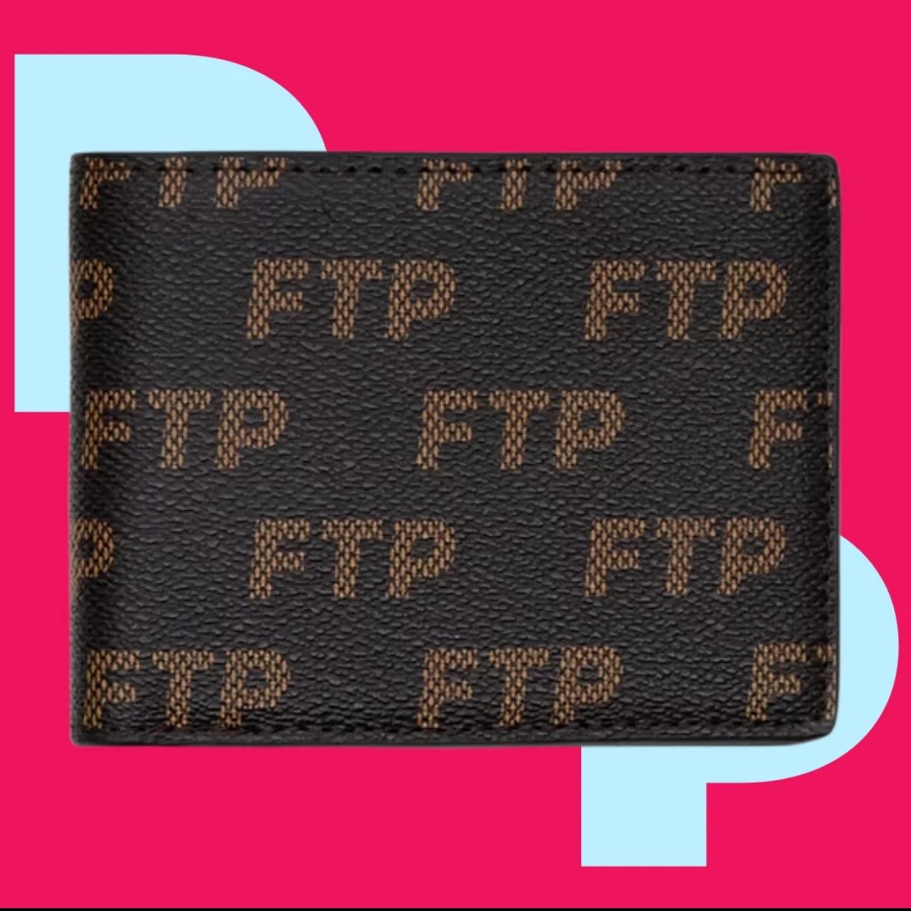 FTP Repete Logo Wallet (Brown)
