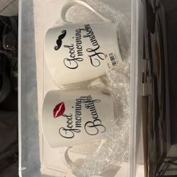 FREE- Bride & Groom Mugs 