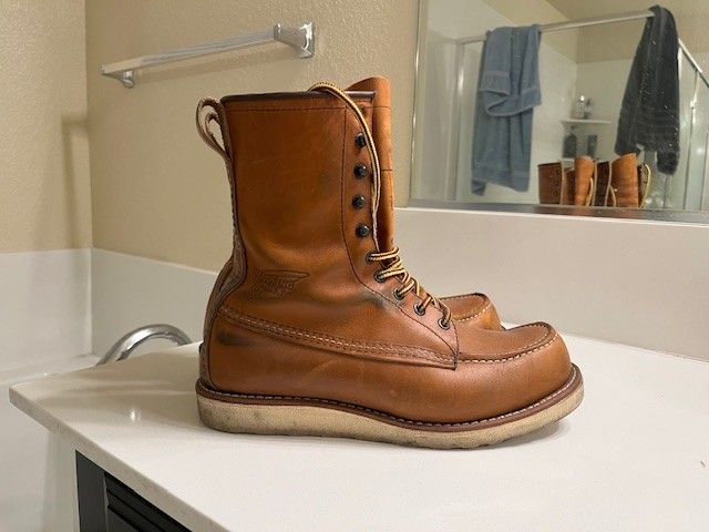 Red Wing 10877 Work Boots Size 9 H Wide